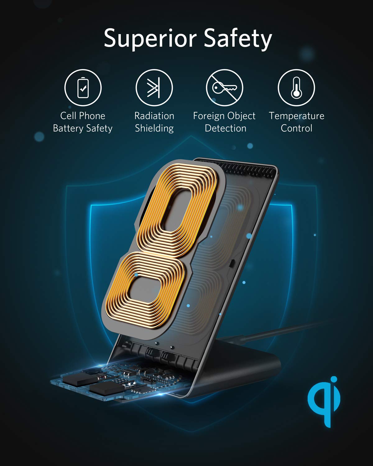 Anker 313 Wireless Charger (Stand)