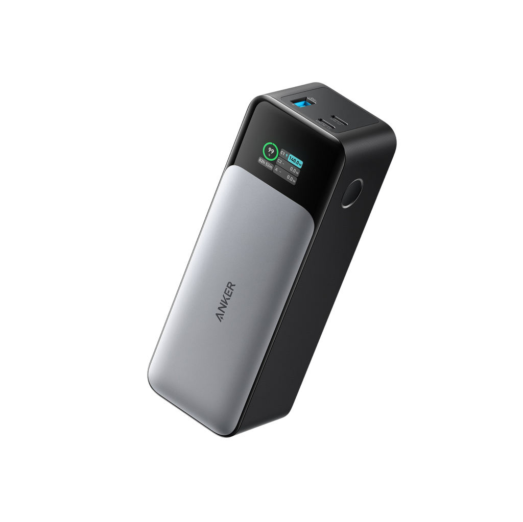 Anker power bank with digital display for fast charging