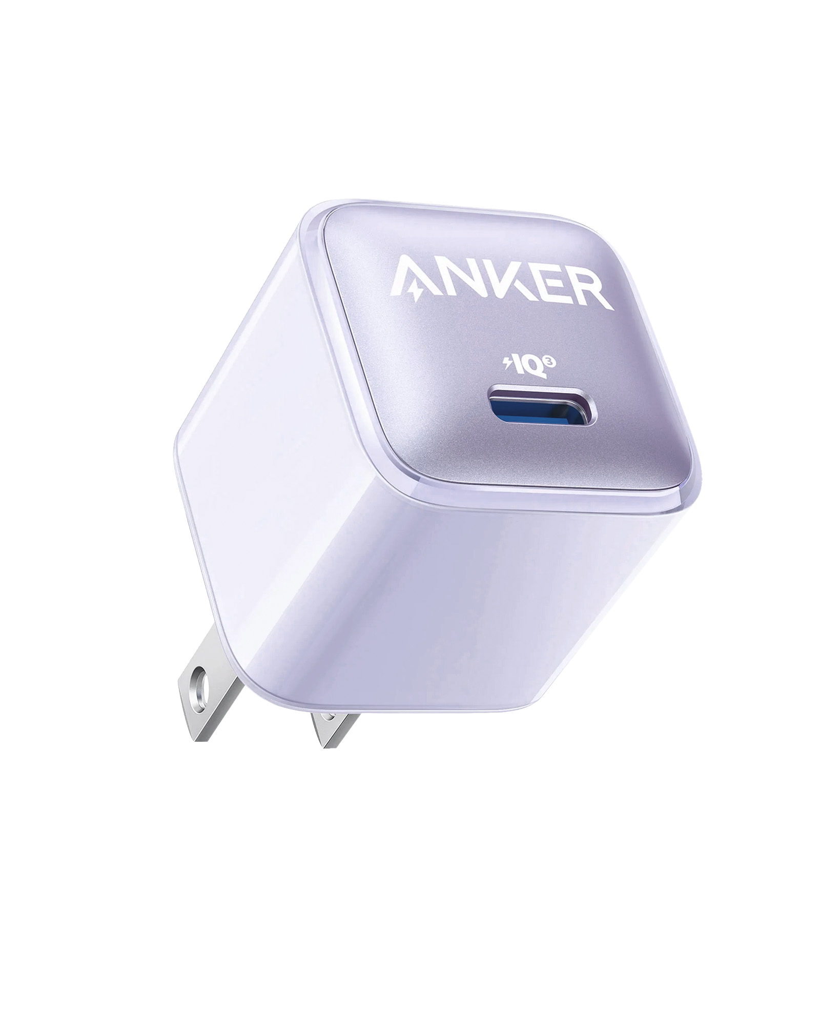 Anker Nano Charger (20W) E1 Cool Lavender