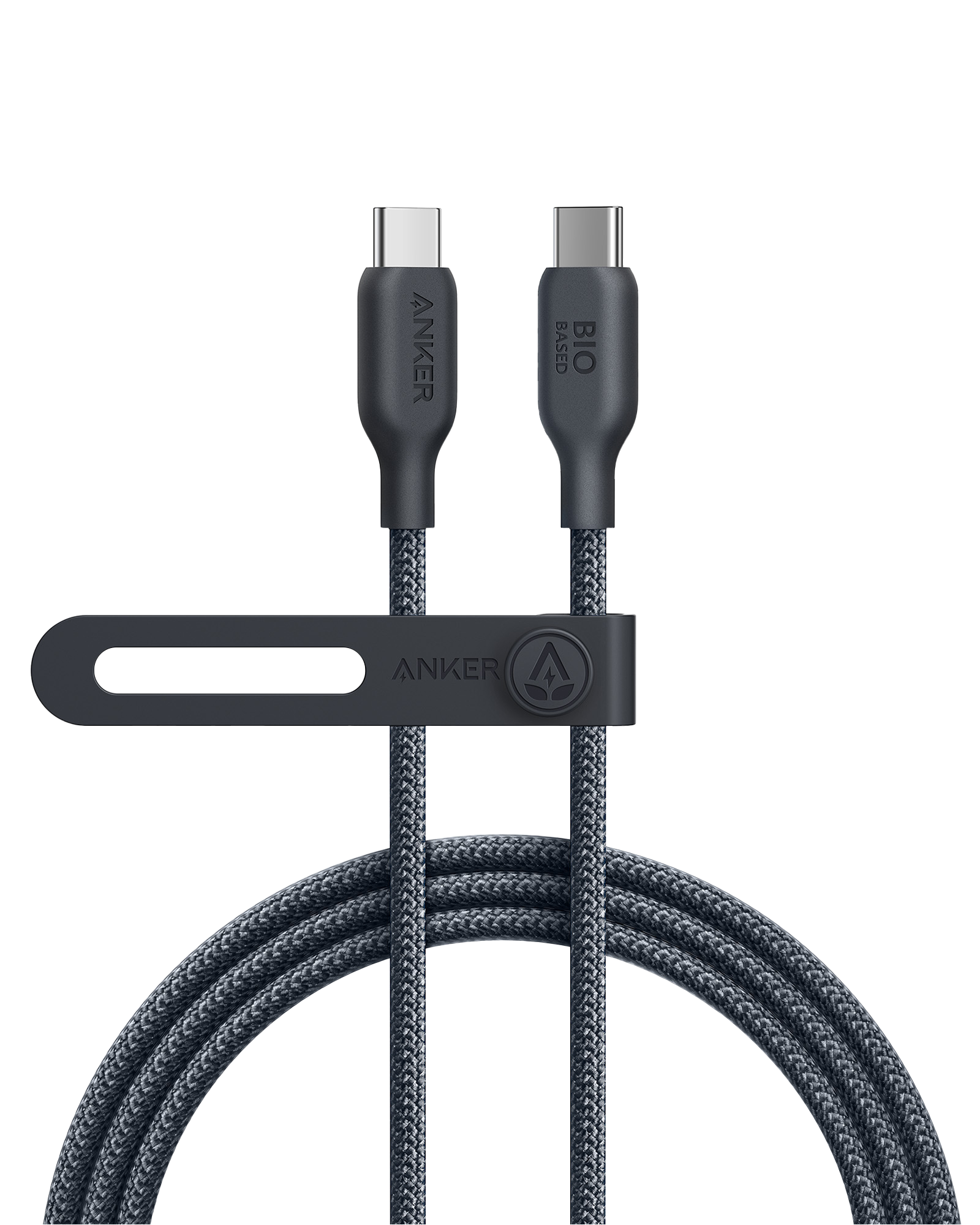Anker 543 USB-C to USB-C Cable (Bio-Braided) S1 6 ft / Black