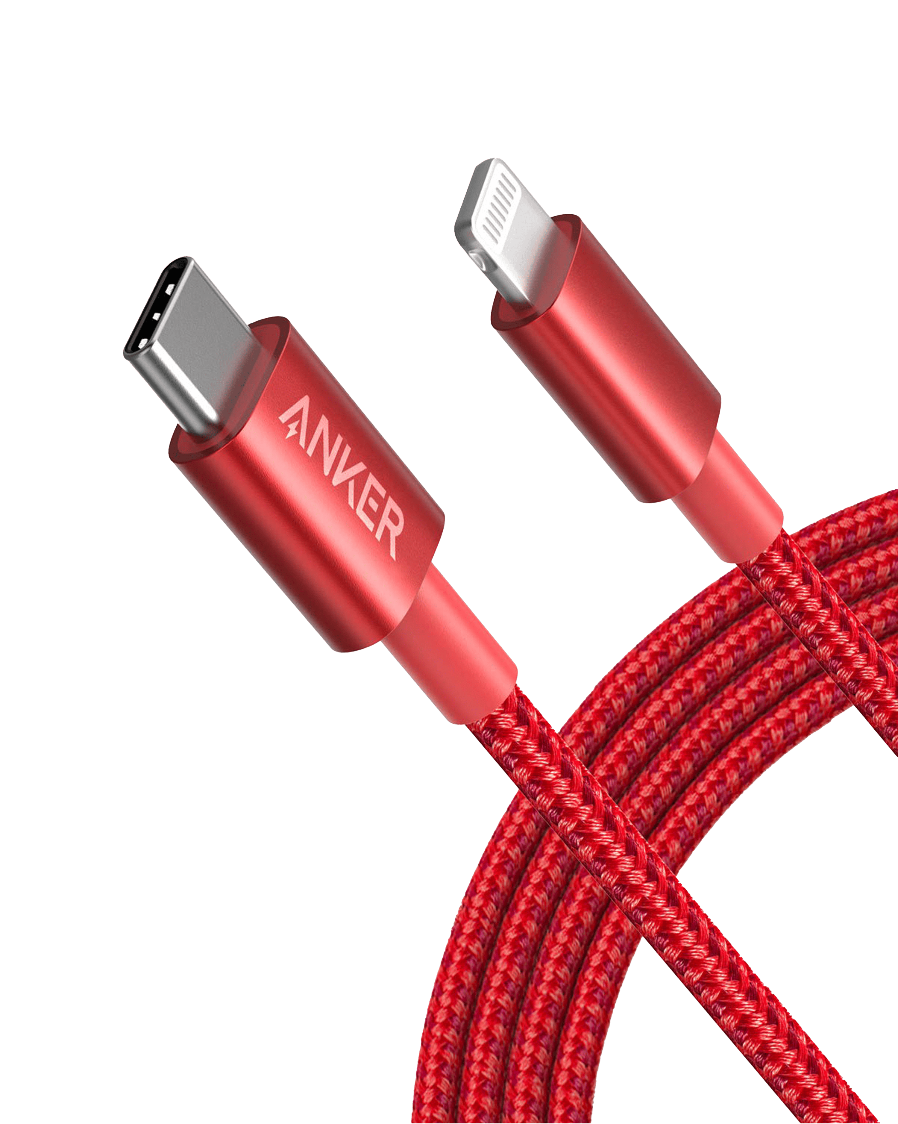 Anker 331 USB-C to Lightning Cable Y1 Red / 6ft