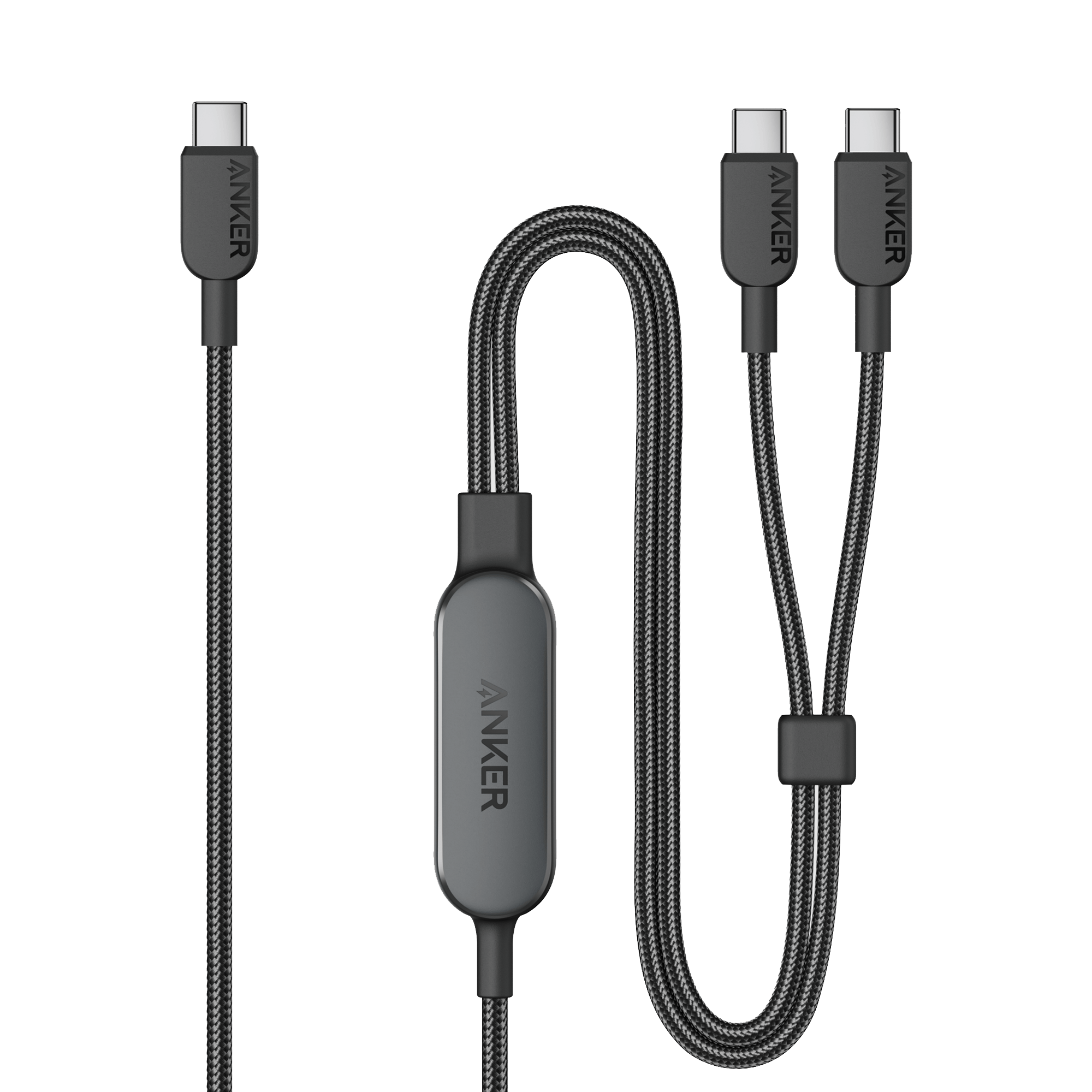 Anker Nano Charging Station (6-in-1, 67W) and Anker 140W 2-in-1 USB-C to USB-C Cable