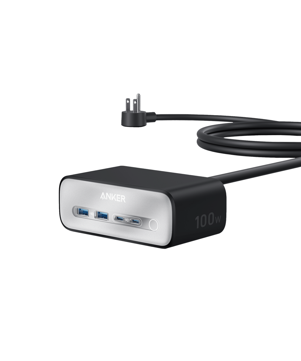 Anker with dual ports for high-speed 100W charging