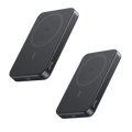 Anker MagGo Power Bank (10K, Slim) | 2-Pack